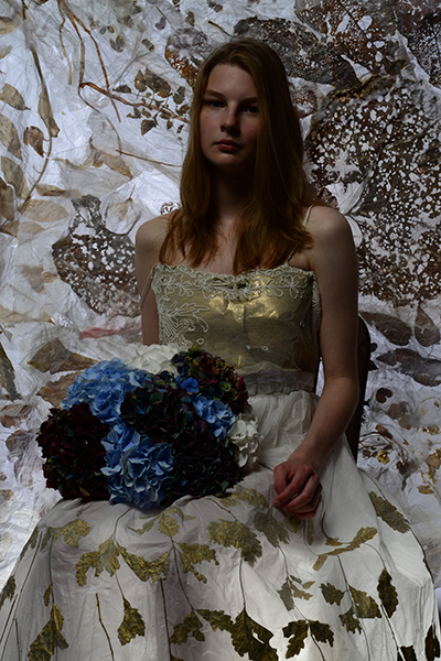 Papierkleider Versprochen - Brautkleid